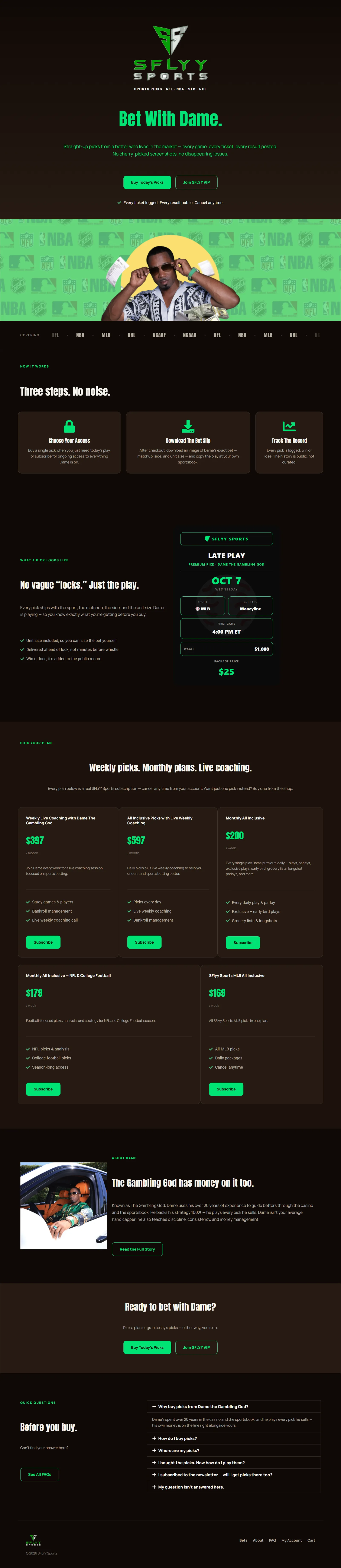 FLYY Sports — Conversion-Focused Website Redesign — original project gallery image 1