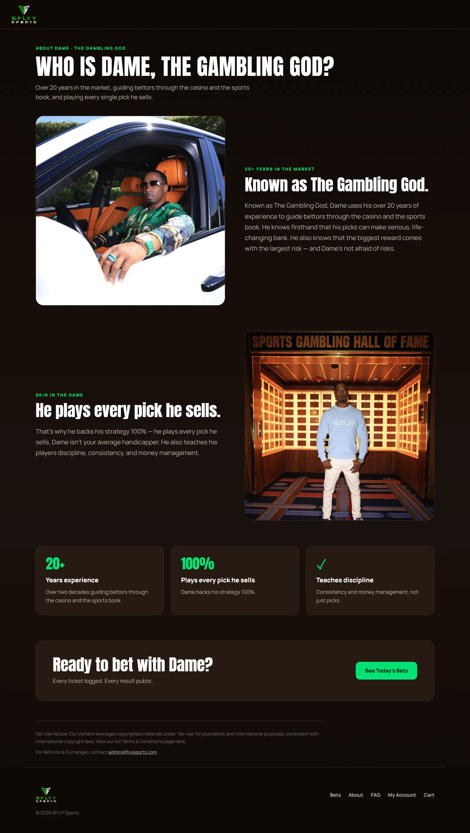 FLYY Sports — Conversion-Focused Website Redesign — original project gallery image 5