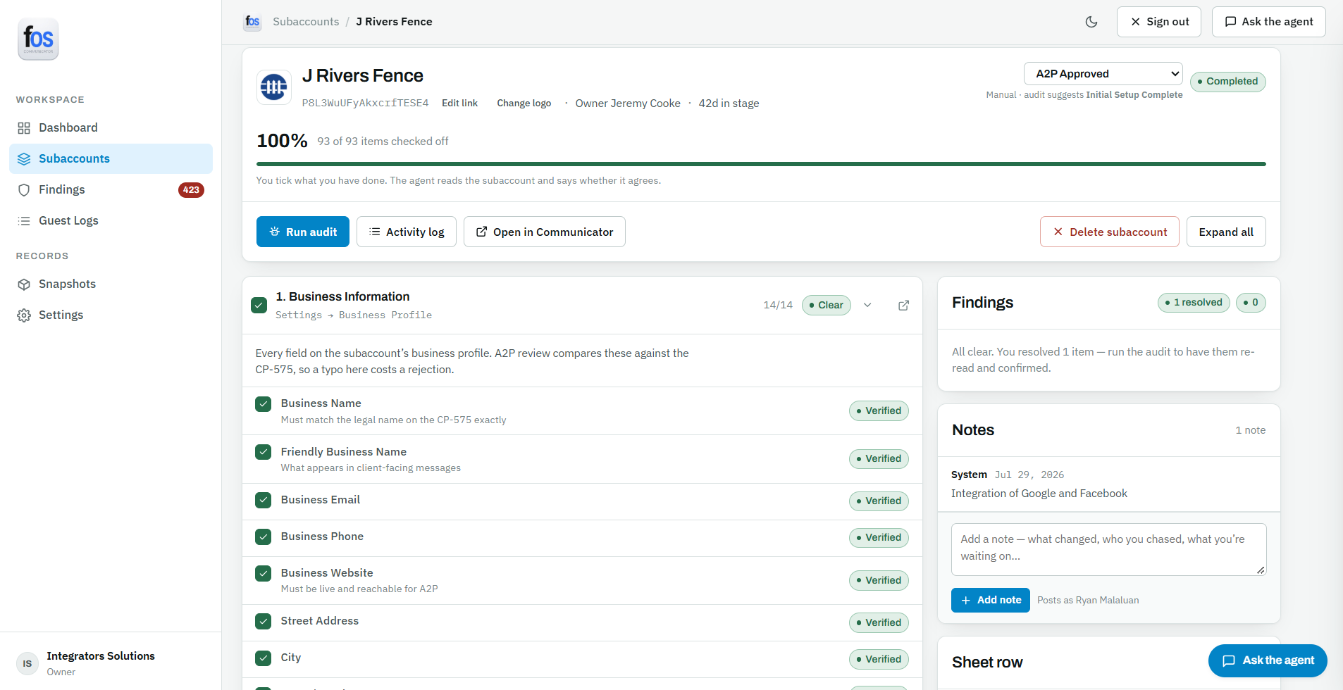 Onboarding System — original project gallery image 1